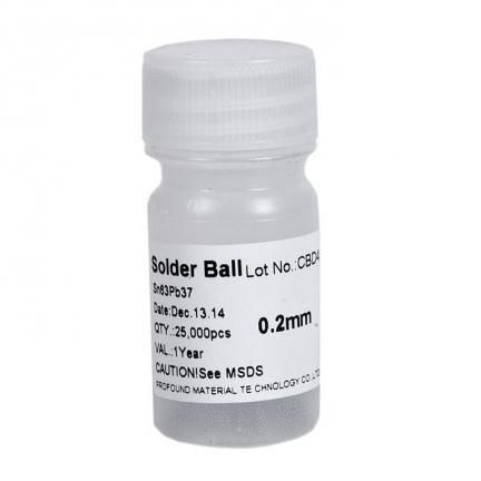 Solder balls for BGA 0.2mm 25k, Leaded