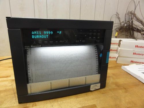 Working honeywell dpr250 recorder 250mm strip chart recorder d25-uuuuu000-20 + for sale