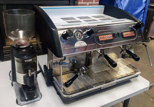 Expobar elegance control 2gr espresso machine with fiorenzato coffee grinder for sale