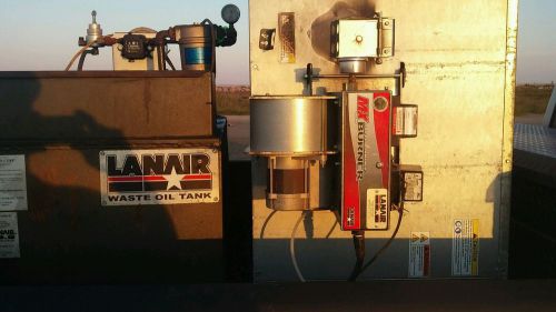 LANAIR MX-200 Waste oil heater with storage tank