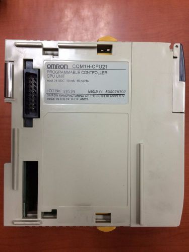 OMRON CQM1H-CPU21 PROGRAMMABLE CONTROLLER CPU UNIT