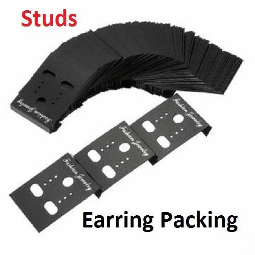 3200X Jewelry Packaging Plastic Earring Studs Holder Cards