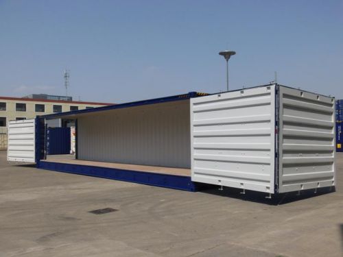 20&#039; &amp; 40&#039; open sided new 1 trip shipping containers - austin, tx for sale