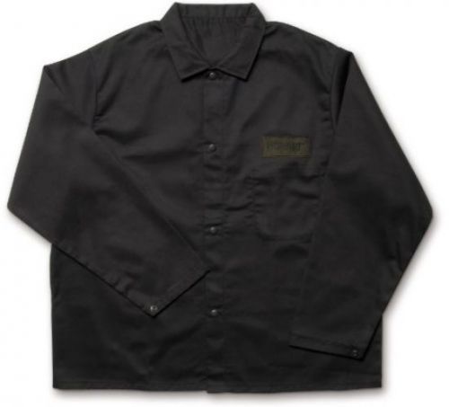 Hobart Welder Jacket Coat Welding Safety Cowhide Leather Cotton Cloth Fabric XXL