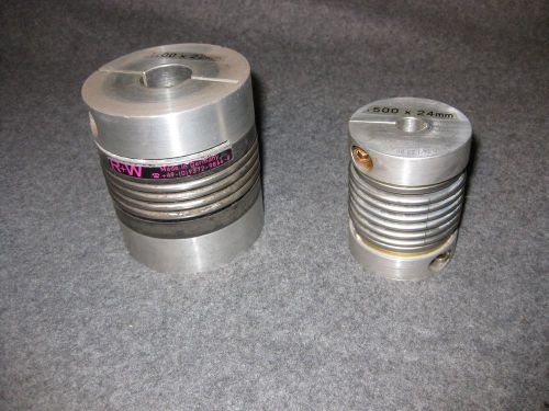 R &amp; W and JAKOB Precision motor couplings