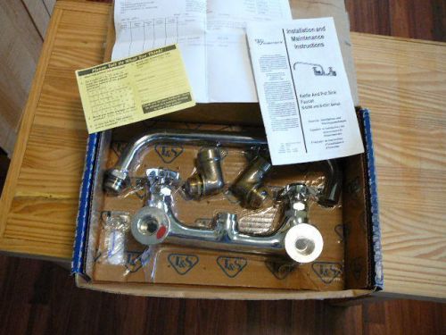 T&amp;S Brass - B-0290 Kettle and Pot Sink Faucet - NEW &amp; Sealed, in open box.