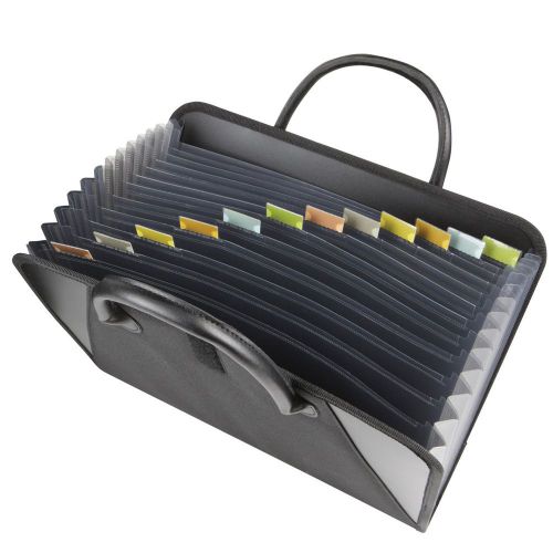 C-Line Expanding File with Handles Letter - Black (48211)