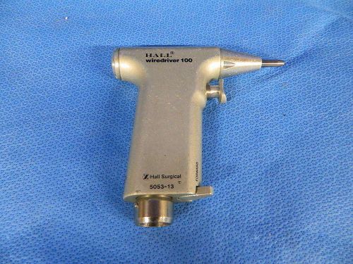 Zimmer hall 5053-13 wiredriver 100 surgical handpiece for sale