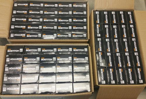 NEW 75 BOXES (5000 STAPLES EACH BOX) PREMIUM B8 CHISEL POINT STAPLES