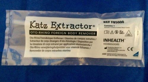 Katz Extractor FB5000 Oto-Rhino Foreign Body Remover - Expired- NEW-