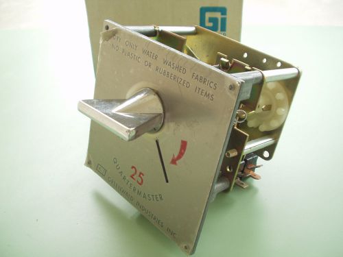 GREENWALD SQUARE FACE DRYER COIN METER P/N 59-3200-15-2