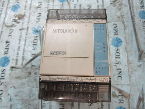 Mitsubishi fx1s-14mr-es/ul melsec programmable controller 100-240ac *working* for sale
