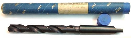 Chicago Latrobe 53152 Taper Shank Drill, 13/16&#034; # 3Mt, High Speed,Blk. Oxide Fin