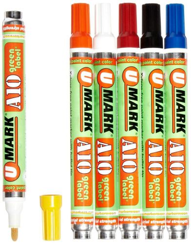 U-mark 10150 a10 color assortment paint marker set for sale