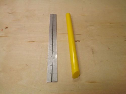 3/4 OD x 10&#034; 90A Yellow Polyurethane Rod