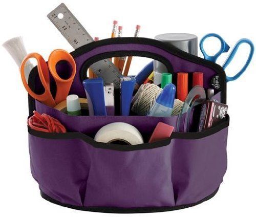 Find It Supply Caddy 8.75 x 12 Inches Canvas 6 Pockets 6 10 Storage Brand New