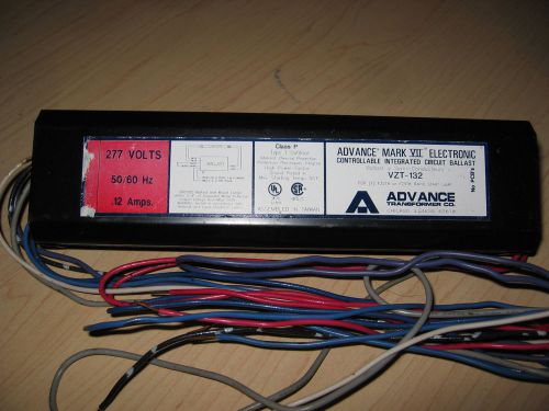 Advance Mk 7 Electronic Ballast- VZT-132- for one F32T8 or one F25T8 Rapid Start