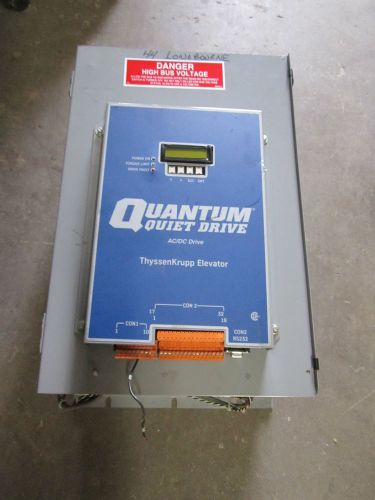 Quantum Quiet 1788 Drive AC/DC Drive ThyssenKrupp Elevator 460V 28Amp 20HP/15KW