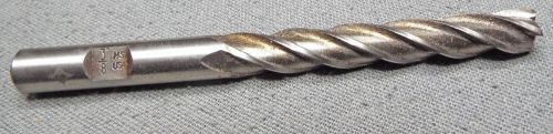 HS 3/8&#034;  Single end 4 flute  End Mill Great condition