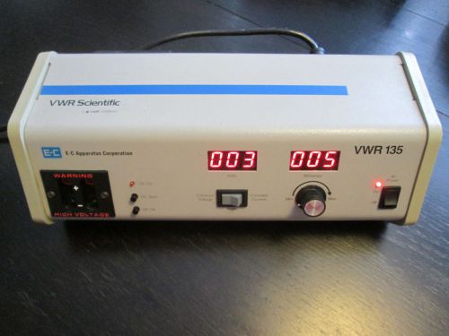 VWR 135 EC / E-C Electrophoresis Power Supply