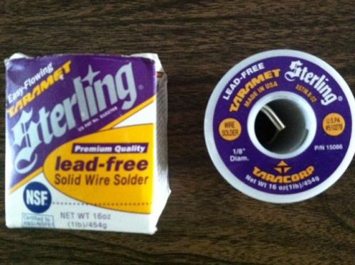 Taramet/sterling lead free solder 1lb for sale