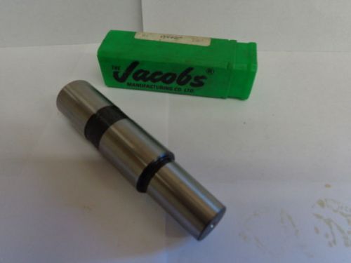 JACOBS 1&#034; STRAIGHT SHANK TO 3JT DRILL CHUCK ARBOR STK4207