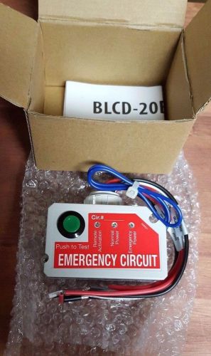 New Philips Bodine BLCD-20B Emergency Lighting Control Unit