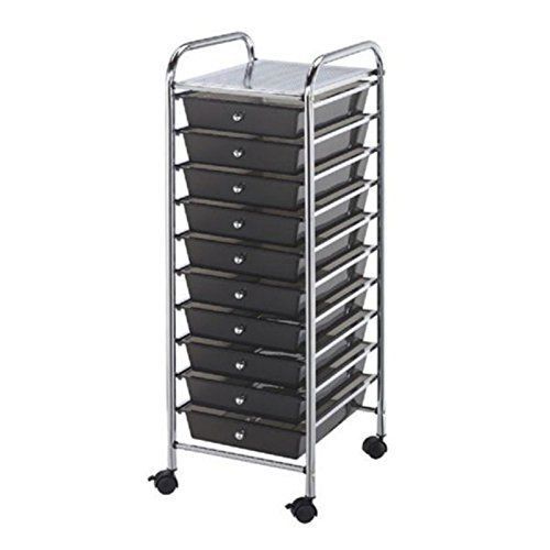 Blue Hills Studio Storage Cart with 6 Drawers 13-Inch by 32-Inch by 15-1/2-Inch,