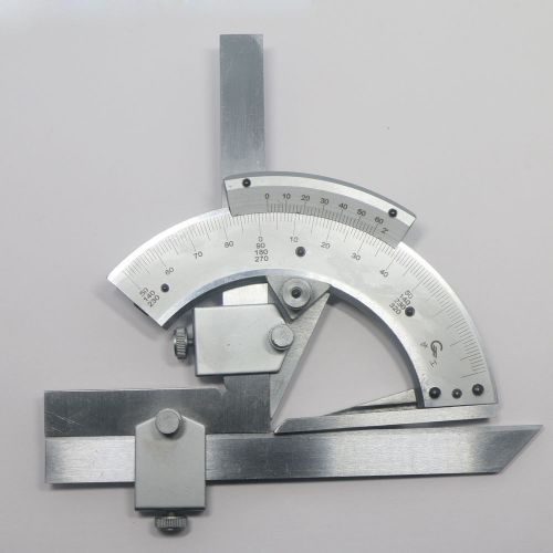 0-320° Precision Angle Measuring Finder Universal Bevel Protractor Tool