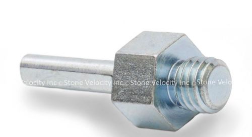 Diamond core drill bit adapter 5/8-11 male thread  3/8 four sided shaft for sale
