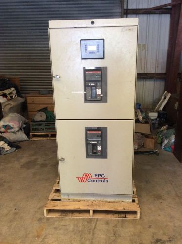 1000 amp. automatic transfer switch. ats service entrance rated woodward control for sale
