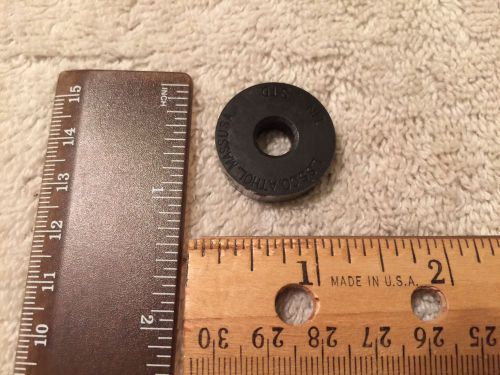 Vintage Starrett 1&#034; Round Micrometer Standard Calibration Disc Machinist Tool