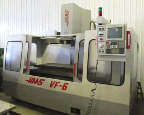Haas vf6 cnc vertical machining center for sale
