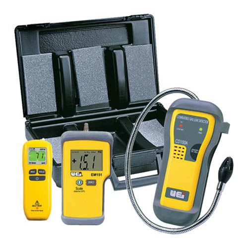 UEI LPKITPLUS LP Pro Plus Test Kit, Gas Leak Detector, CO Detector, Manometer