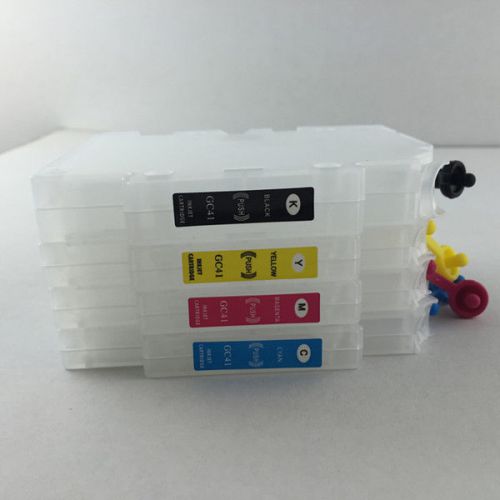 Refillable EMPTY Sublimation Ink Cartridge GC41 FITS RICOH SG 3110DN 7110DN DNW