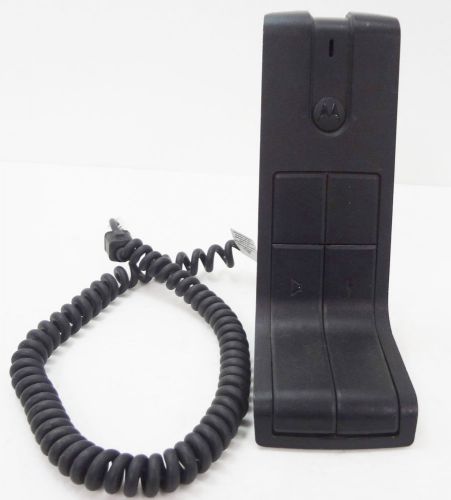 Motorola RMN5068A black desk microphone for mobile two-way radios