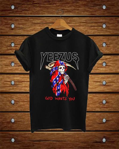 Yeezus shirt kanye west tour t-shirt yeezus tour merchandise unisex clothing new for sale
