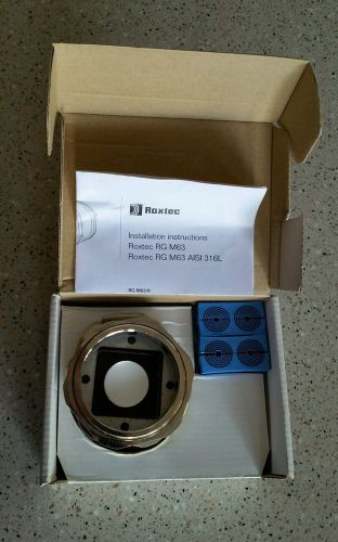 **NEW IN BOX** Roxtec - RG M63/4 Cable Entry Seal Kit