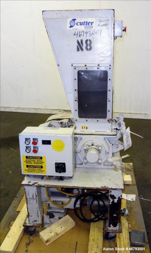 Used- nissui granulator, carbon steel. approximate 10&#034; x 9&#034; chamber, (2) s type for sale