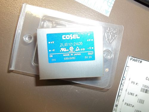 COSEL ZUS102405 low-profile isolated DC/DC converter 1 each