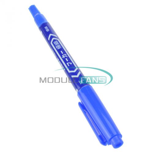 5PCS Blue CCL Anti-etching PCB circuit board Ink Marker Double Pen for arduino