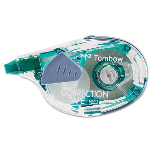 Tombow Mono MONO Correction Tape, Refillable, 1/6&#034; x 394&#034;, EA - TOM68665