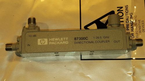2 HP Agilent 87300C Coaxial Directional Coupler 1-26.5GHz -10dB NICE