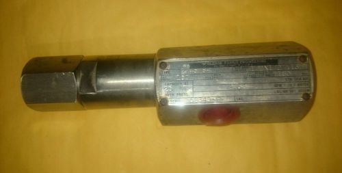 Teledyne farris safety relief valve 2745/s4 - stainless 150psi 1/2&#034; npt 2.5gpm for sale