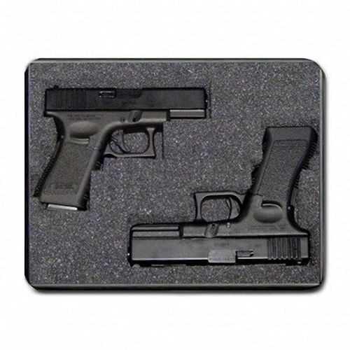 Handgun in Gun Case Cool firearm weapon pistol Mouse Pad Mats Mousepad