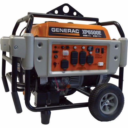 Generac xp6500e portable generator gasoline, mpn 5930, xp6500e for sale