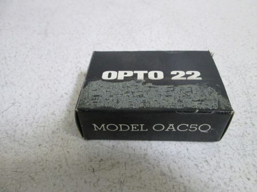 OPTO 22 RELAY MODULE OAC5Q (BLACK BOX)  *NEW IN BOX*