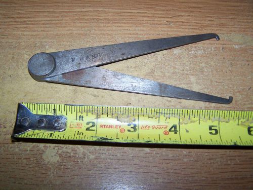 OLD MACHINIST TOOL OUTSIDE CALIPERS 5 1/2&#034;