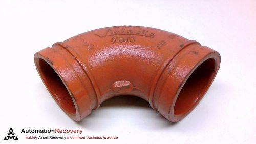 VICTAULIC NO. 10, 3/88.9 ELBOW 90 DEGREE 3&#034; PIPE FITTING