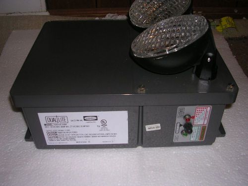 NEW Hubbell Duallite N4X4I-WM Exit &amp; Emergency Lighting.No Battery.New Old Stock